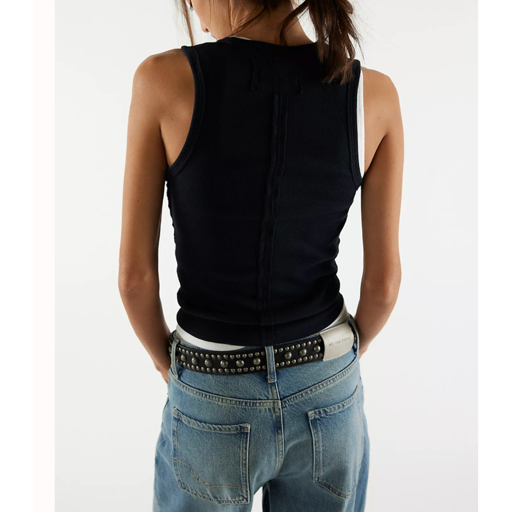 Free People NWOT We The Free Neria V-Neck Tank Top Small - Picture 3 of 6